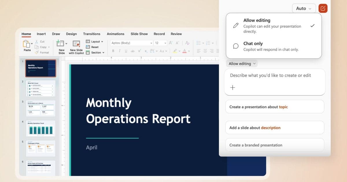 Microsoft Copilot Automates Word, Excel, PowerPoint